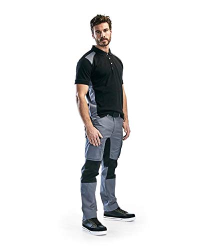 Blåkläder 14591845 Diensthose Stretch, Grau / Schwarz, C46 Gray / Black C46, Gray / Black C46