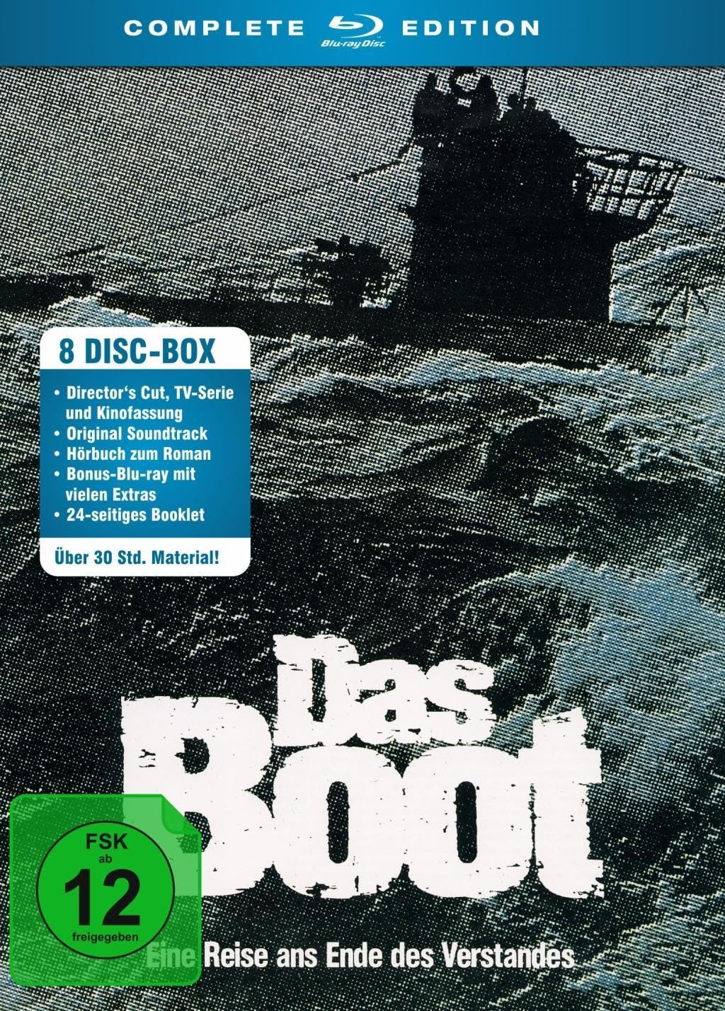 Das Boot - Complete Edition (+ Bonus-BD) (+ Soundtrack CD) (Hörbuch) [Blu-ray], Blu-ray