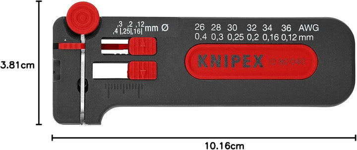 Knipex Mini-Abisolierwerkzeug 100 mm 12 80 040 SB