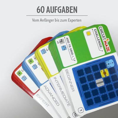 ThinkFun - 76341 - Circuit Maze -- das spannungsgeladene Logikspiel von ThinkFunk für Jungen und Mäd