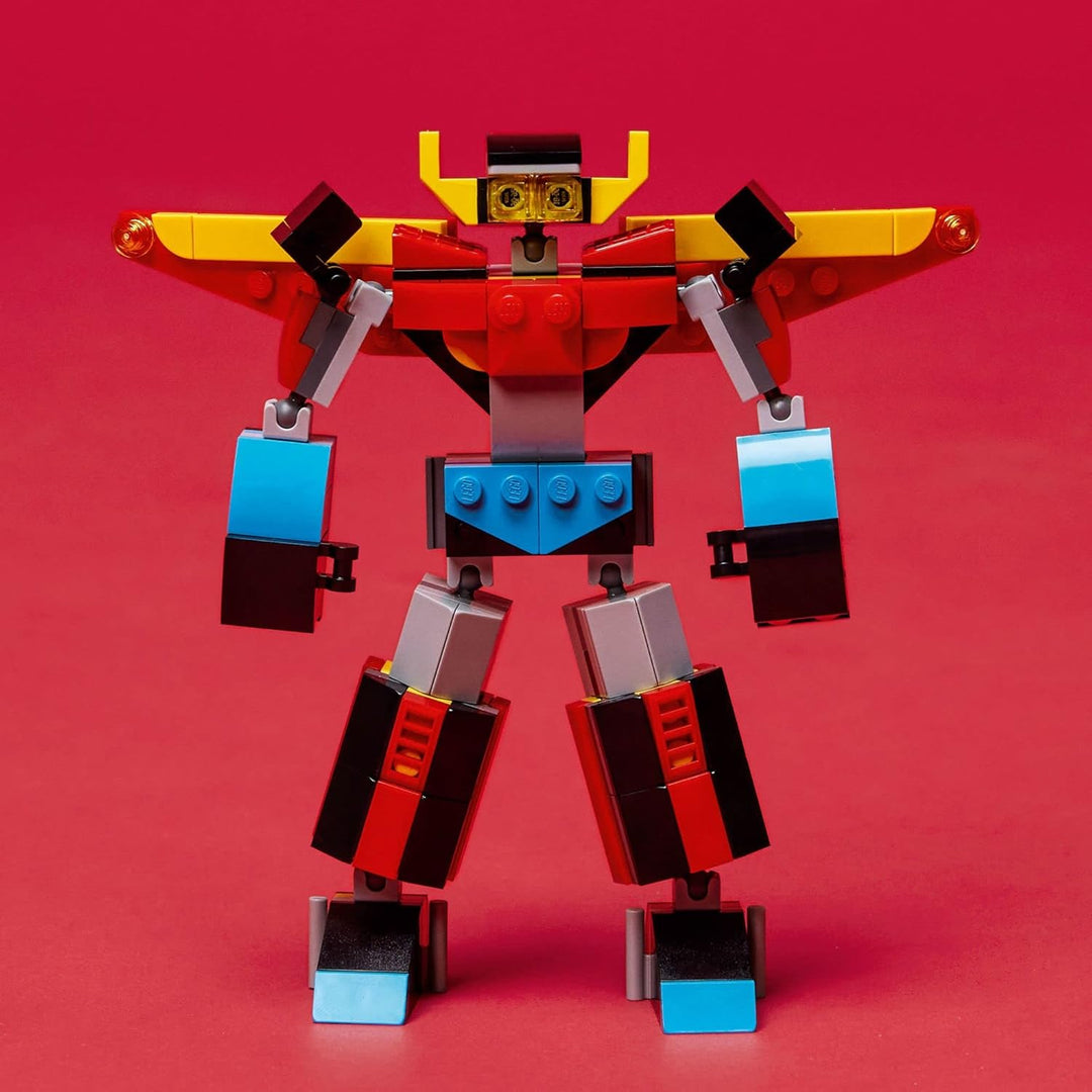 LEGO Creator 3in1 Super Robot 31124 Building Kit Featuring a Robot Toy, a Jet Airplane and a Dragon