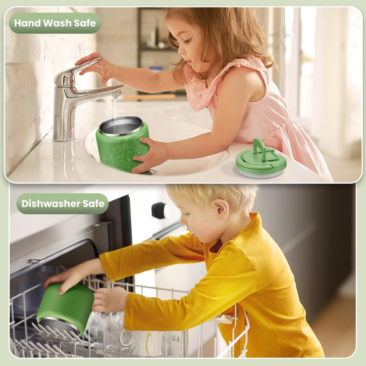 Itslife Thermobehälter für Essen 760ml, Edelstahl Warmhaltebehälter Essen mit Löffel, Thermo Lunchbo
