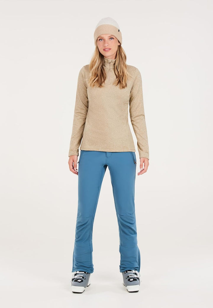 Protest Damen 1/4-reissverschluss FABRIZM L Bamboobeige, L Bamboobeige