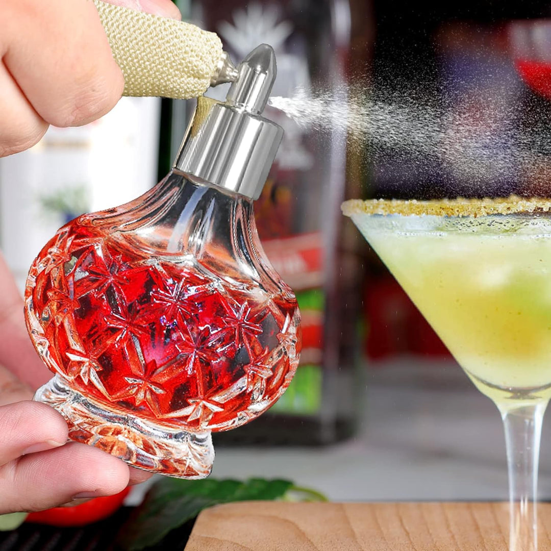 Bitterflasche für Cocktails Packung mit 5 Zerstäuber Bitters Glas for Angostura Orange Bitter Bitter