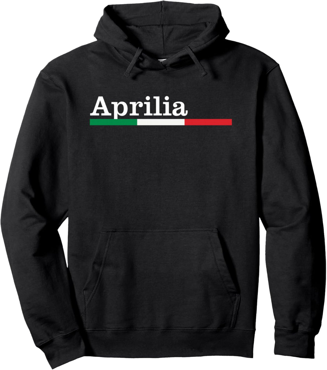 Aprilia Città Italiana Bandiera Italia Maglietta Pullover Hoodie