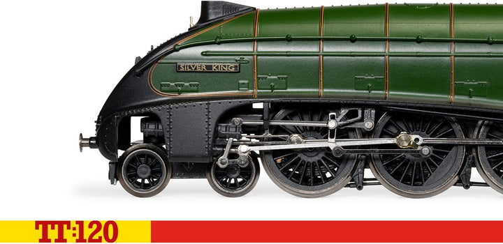 Hornby TT:120 Modelleisenbahn TT3008M BR Klasse A4 4-6-2 60016 „Silver King“ – Lokomotiven der 4. Är