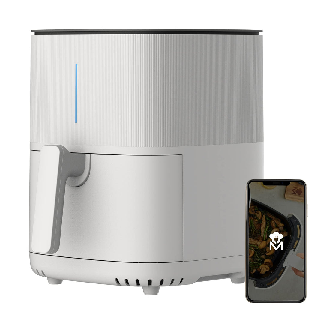 MasterPRO I-Rocket 500 | Hot Air Fryer | Colour White | 5 L Capacity and 1500 W Power | LED Touch Sc