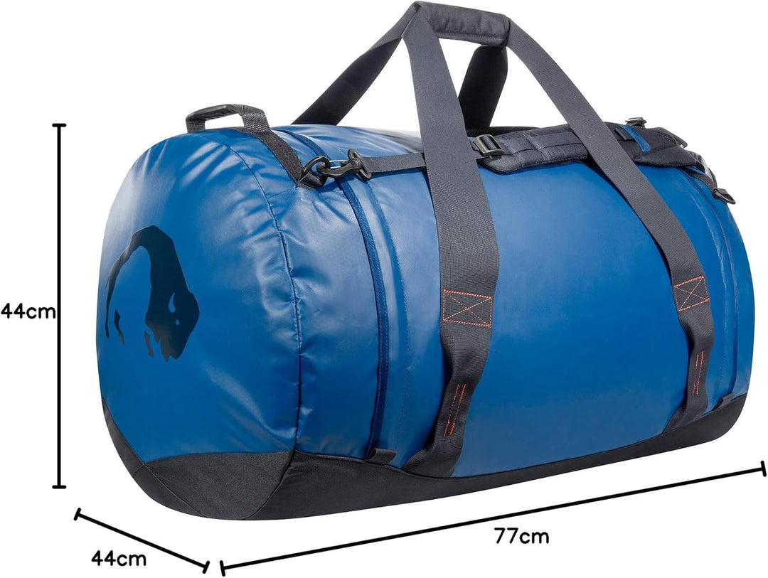 Tatonka Barrel XL Reisetasche - 110 Liter - wasserfeste Tasche aus LKW-Plane mit Rucksackfunktion un
