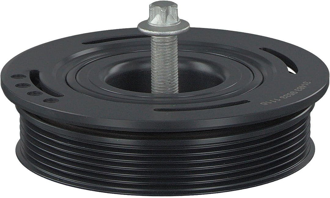 febi bilstein 33699 Riemenscheibe (entkoppelt) für Kurbelwelle, mit Schraube , 1 Stück