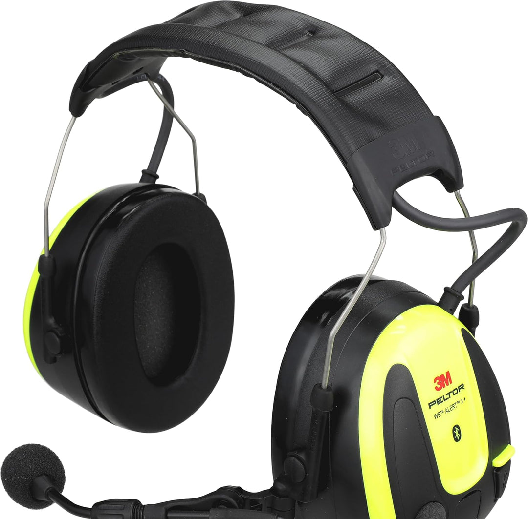 3M PELTOR WS ALERT X+ App, Leichtendes Gelb, Headset, Kopfband, Bluetooth, MRX21A3WS7, USB-C, 1 Stüc