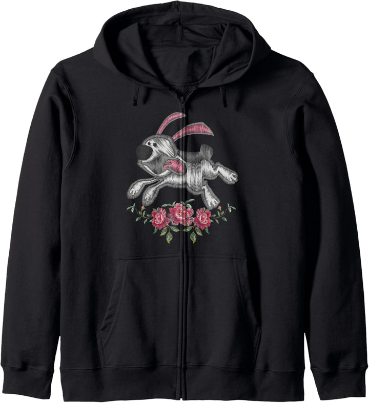 Disney Mulan Little Brother Faux Embroidery Kapuzenjacke