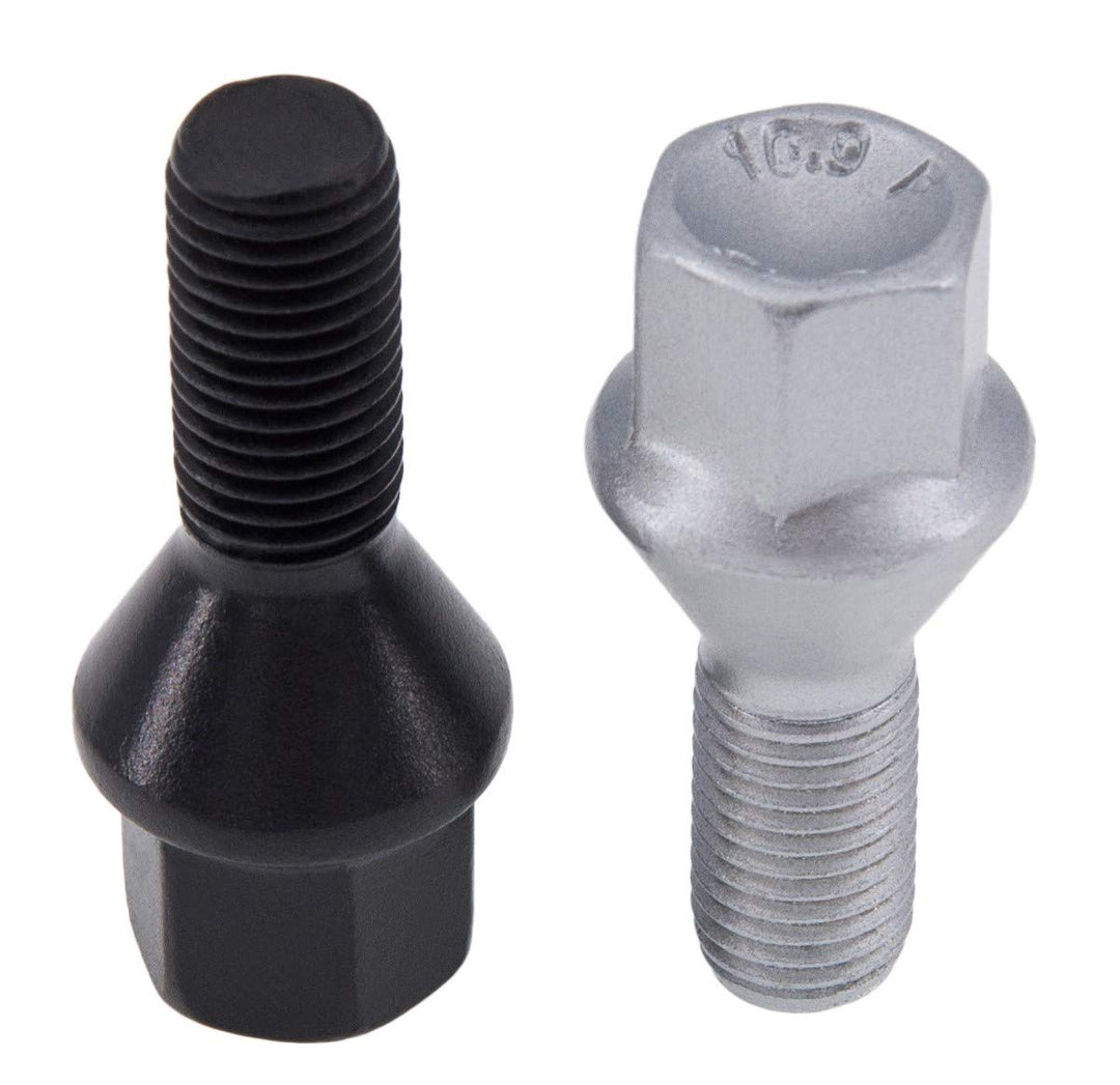 levando 20 Stück Radschrauben M14x1,5 33mm Schaftlänge Kegelbund 60° SW17 – Radbolzen-Set mit 20x Ra
