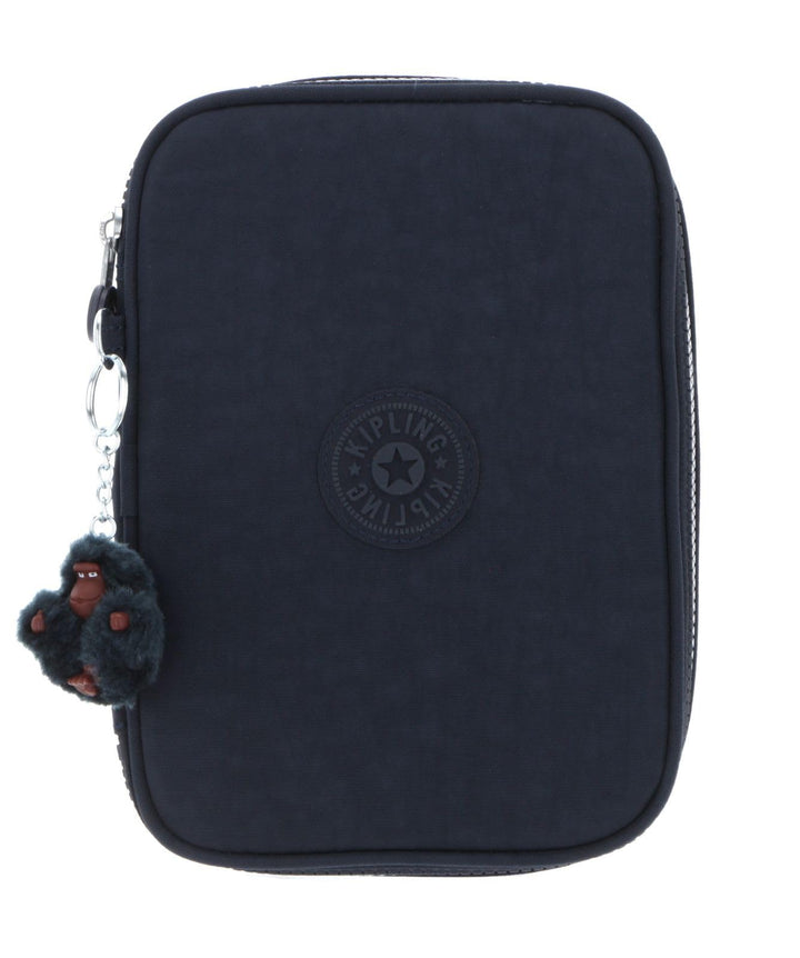 Kipling 100 PENS, Grosses Federmäppchen für bis zu 100 Stifte, 21 cm, 1.5 L, True Blue Tonal, True B