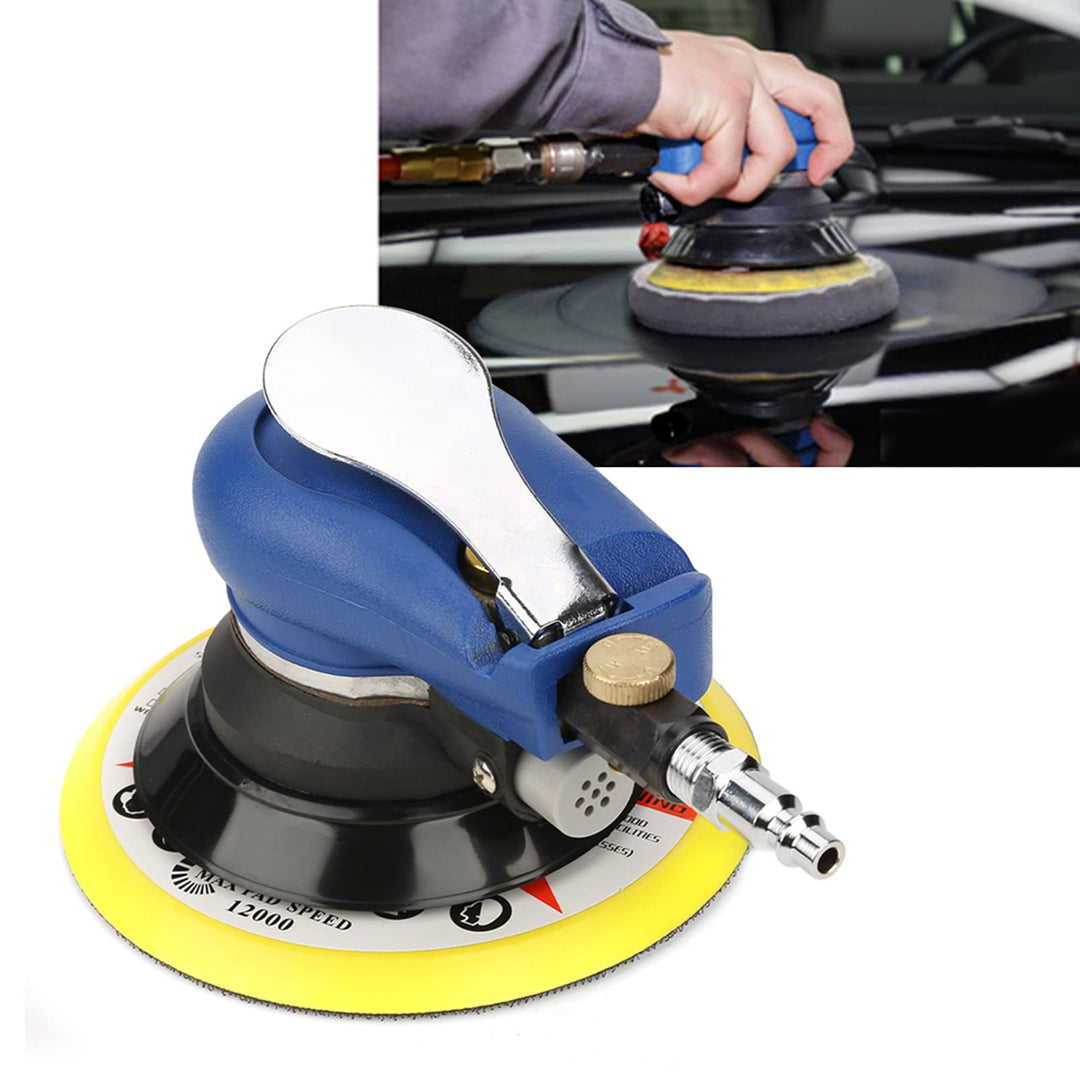 Exzenterschleifer, 5" Schleifmaschine 8,000-10,000 U/min 4.7mm Exzentrizität, Multischleifer Schleif