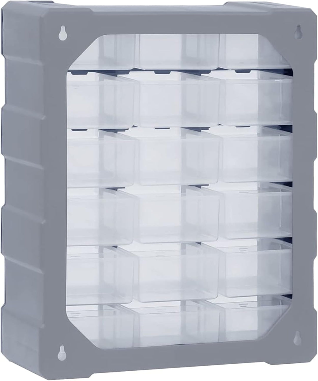 Multi-Schubladen-Organizer 18 Schubladen Sortierkasten Sortimentskoffer Sortimentsbox Kleinteilemaga