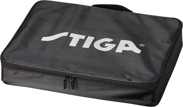 STIGA Set Seasons Anywhere Tischtennisset: 4 Schläger, 8 Bälle und Universal Rollnetz, für den Indoo