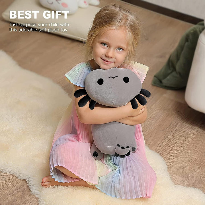 shownicer Plüschtier Axolotl Stofftier Kawaii Salamander Plüsch, Axolotl Kuscheltier Plüschkissen Sp