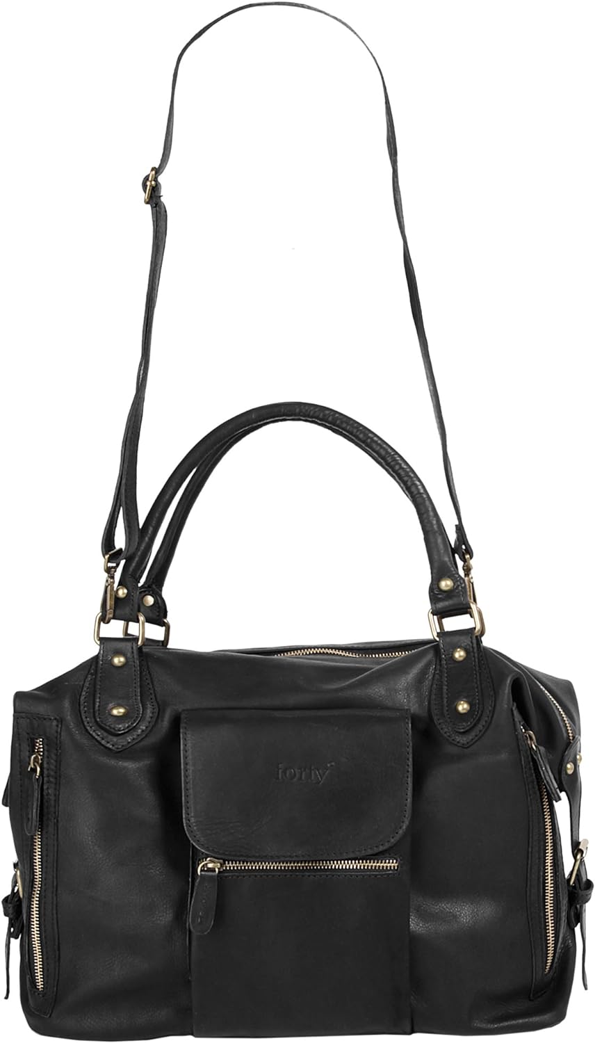 forty° Leder Damen Shopper Glattleder Shopper
