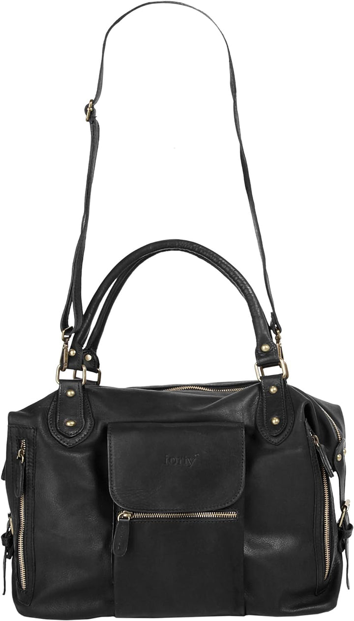 forty° Leder Damen Shopper Glattleder Shopper
