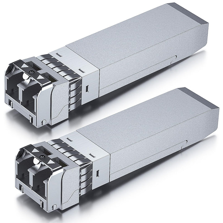 [2 Stück] 10Gb SFP+ SR Multimode Modul, 10GBase-SR LC Transceiver Kompatibel für Cisco SFP-10G-SR, M