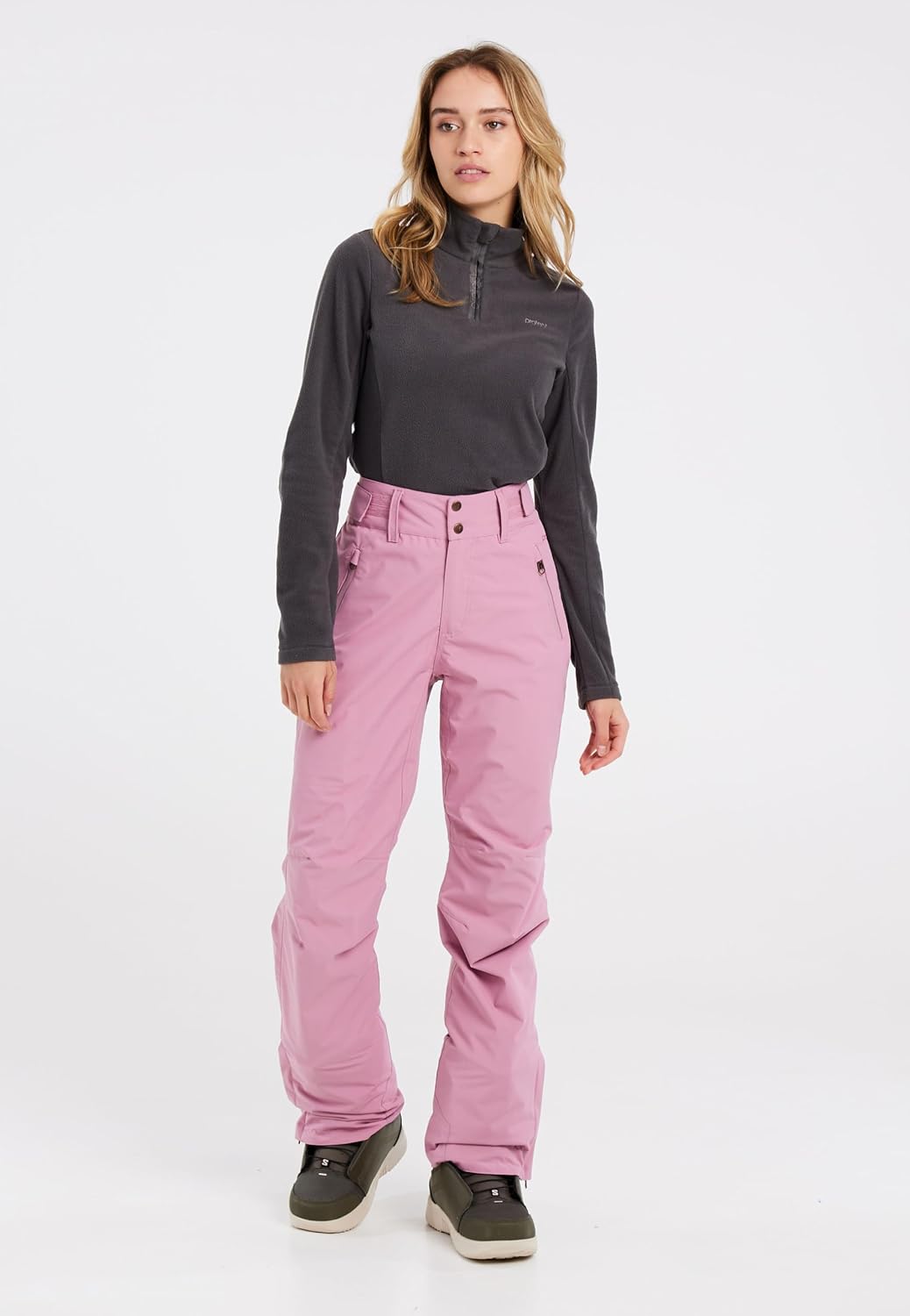 Protest Damen 1/4-reissverschluss MUTEZ M Shadow Grey, M Shadow Grey
