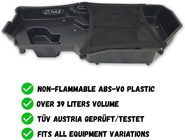 frunk (Front-Trunk vorderen Kofferraum kompatibel für Audi Q4 e-tron 2021- | Stauraum | aus brandhem