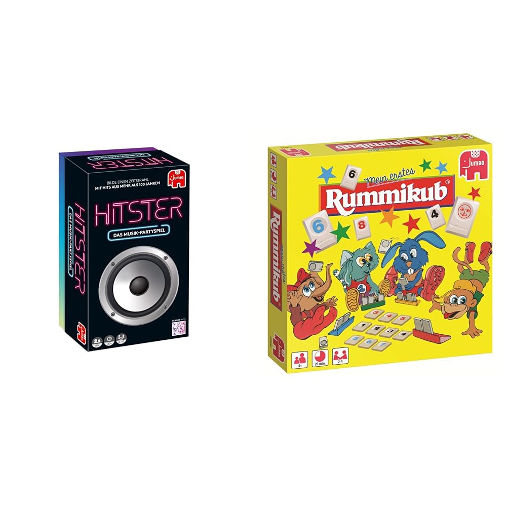 Jumbo Spiele Hitster Original EIN Party- und Kartenspiel für Erwachsene und Familien &amp; Spiele Origin