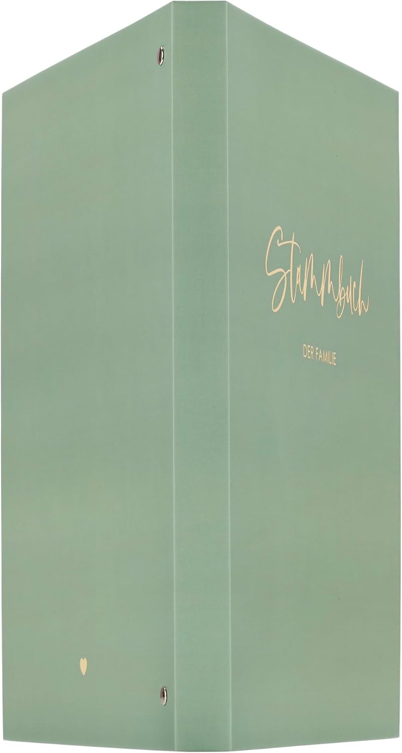 Stammbuch zur Hochzeit Standesamt - Stammbuch der Familie - Familienstammbuch inkl. 5 Seiten mit Reg