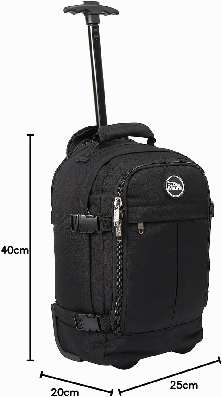 Cabin Max Metz - Ryanair Handgepäck 40x20x25 Perfekter Reiserucksack für Flugzeug, Rucksack & Tasche