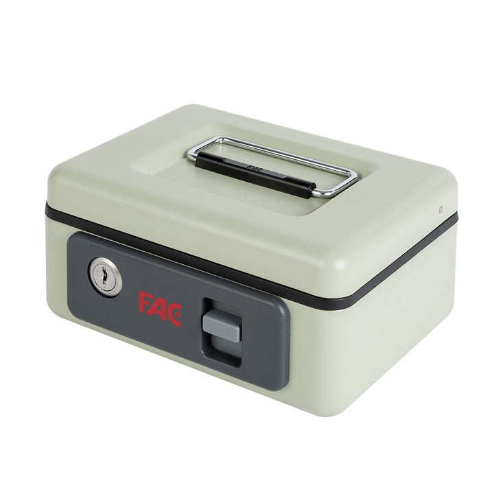 FAC 25001 - Geldkassette mit Taster, Nummer 1, Farbe weiss, Weiß