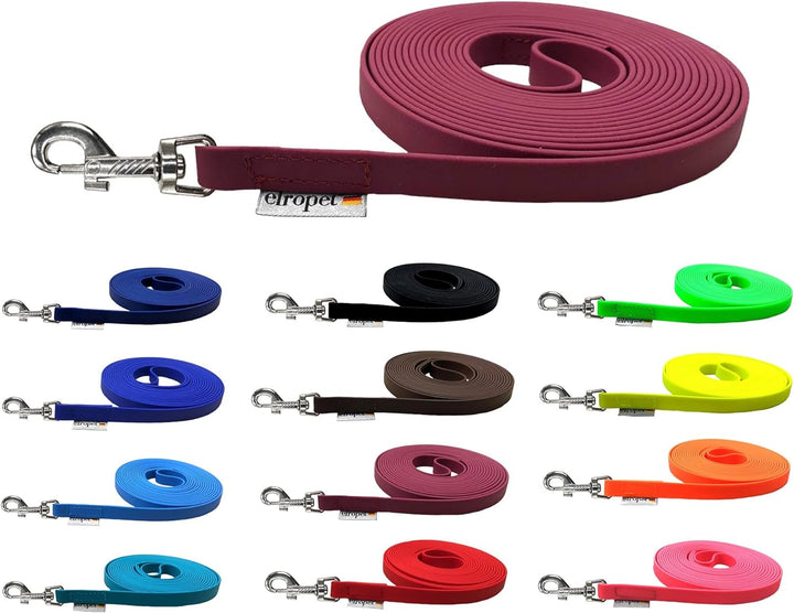 Schleppleine für Hunde Biothane Hundeleine mittlere/grosse Hunde Breite 16mm 1m / 3m / 5m / 10m / 15