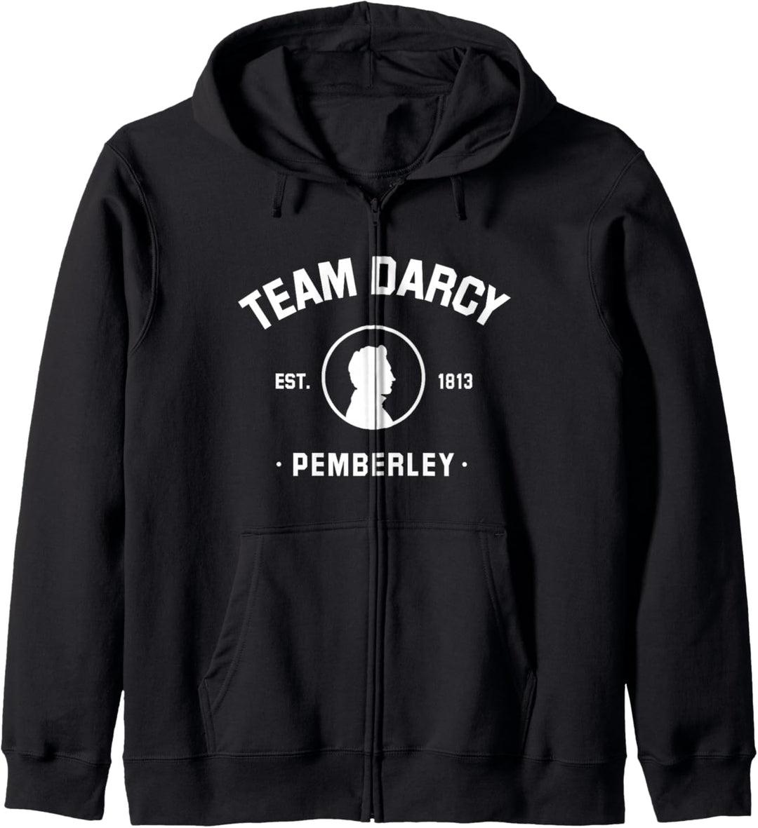 Herr Darcy Stolz und Vorurteil Jane Austen - Team Darcy Kapuzenjacke