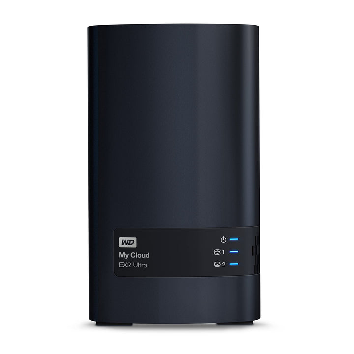 WD 4TB My Cloud EX2 Ultra 2-bay NAS - Network Attached Storage RAID, file sync, streaming, media ser