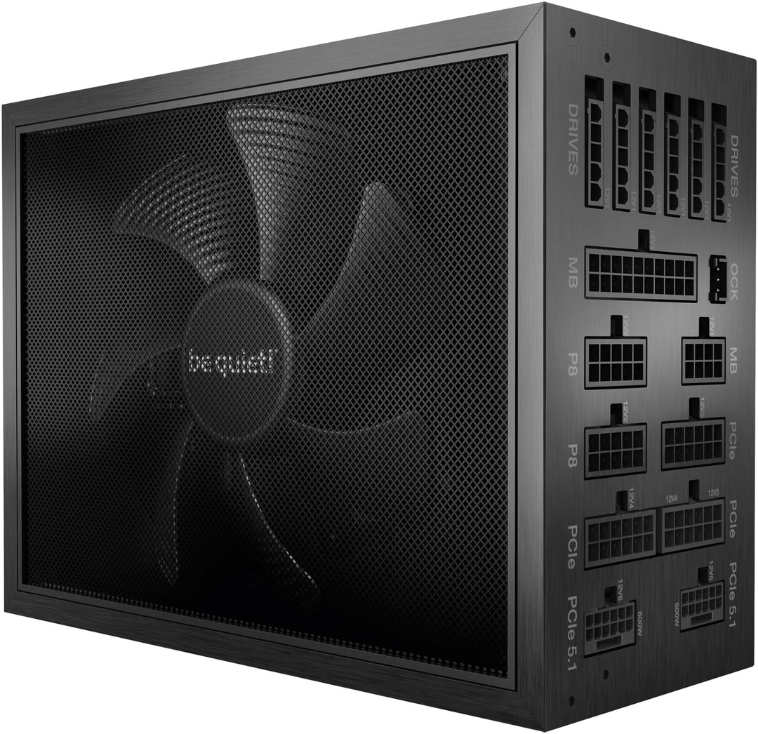 be quiet! Dark Power Pro 13 1600W, ATX 3.0, 80 PLUS® Titanium, Digital-Steuerung, nahe unhörbarer Si