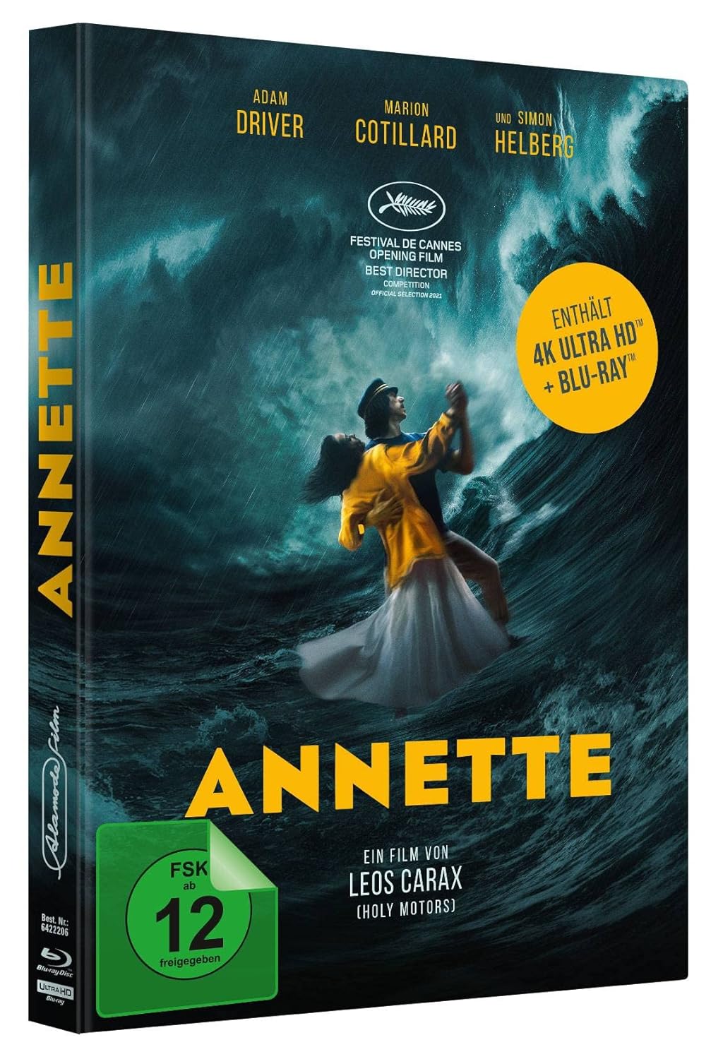 Annette - 2-Disc Limited Collector's Edition im Mediabook (4K Ultra HD) (+ Blu-ray2D), 4K