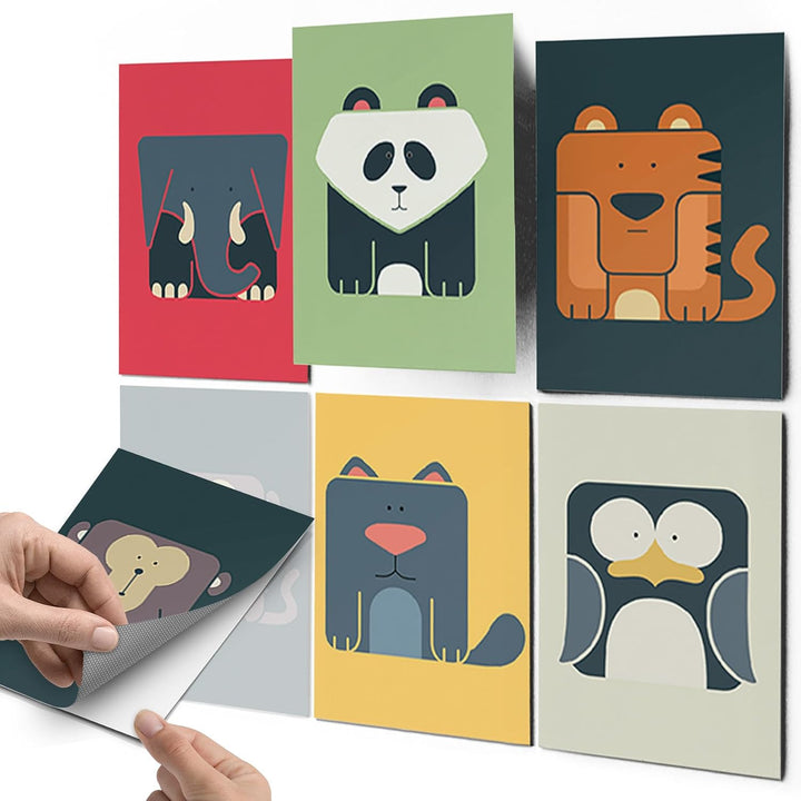 CREATISTO Mosaik Klebefliesen Stickerfliesen Fliesenfolie - Klebefolie Aufkleber für Wand-Fliesen I