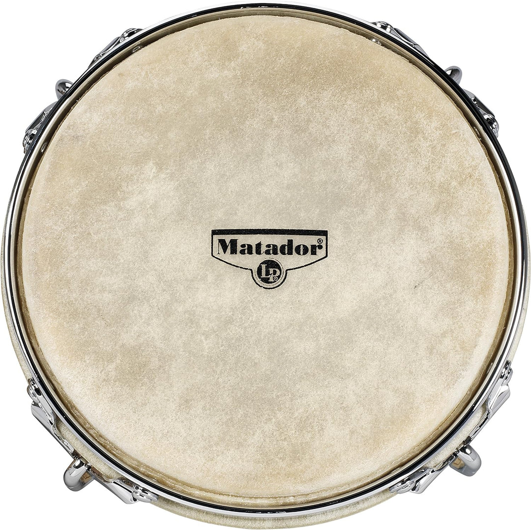 LP Latin Percussion Matador Wood Bongo Natural Chrome Hardware M201-AWC Natur, Chrom HW, Natur, Chro