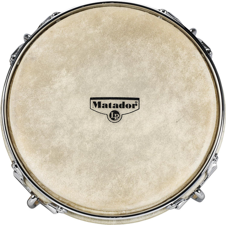 LP Latin Percussion Matador Wood Bongo Natural Chrome Hardware M201-AWC Natur, Chrom HW, Natur, Chro