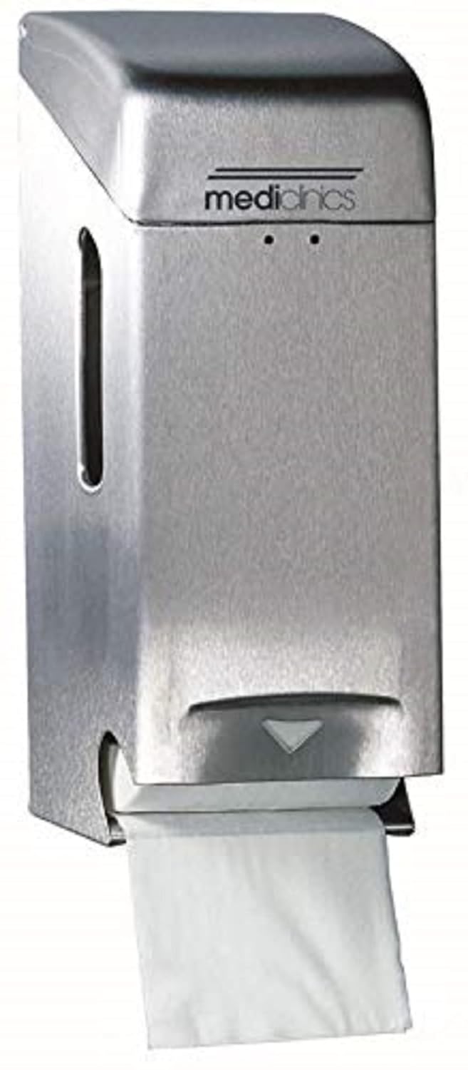 ALLCARE 13218 Mediclinics PRO784CS 2 Rollen Spender Rostfreier Stahl