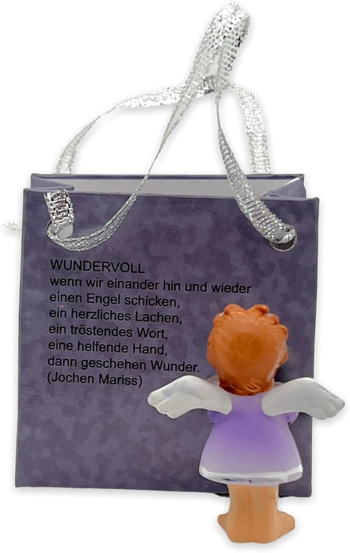 MIK funshopping kleine Schutzengel in Tüte Set - 24 Stück himmlische Glücksbringer, farblich sortier