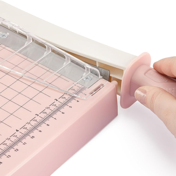Vaessen Creative Hebelschneider 30cm Offwhite (Rosa)