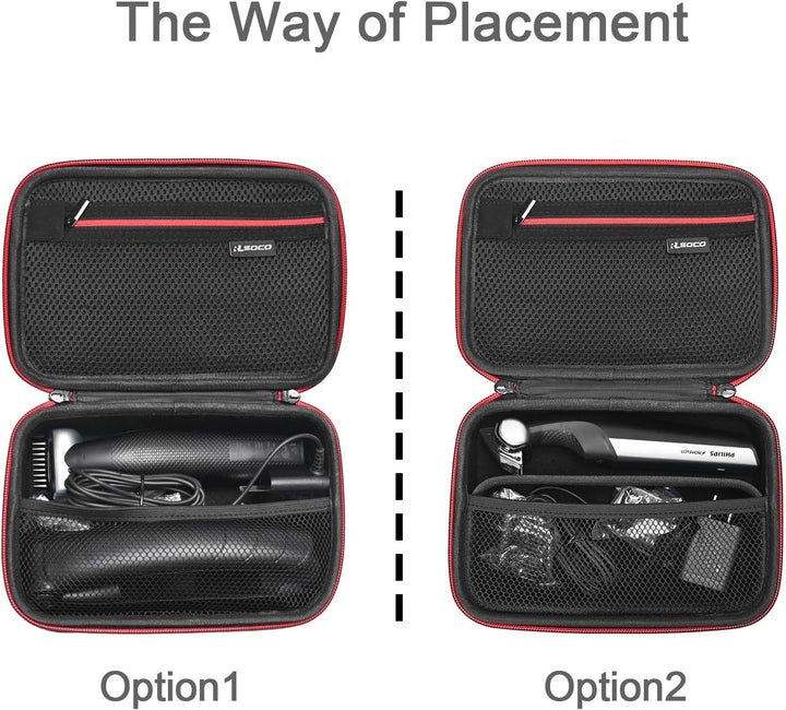 RLSOCO Tasche für Philips Bodygroom Series 5000/3000 Trimmer Modell BG5021/16,BG5480/15,BG3027/03,BG