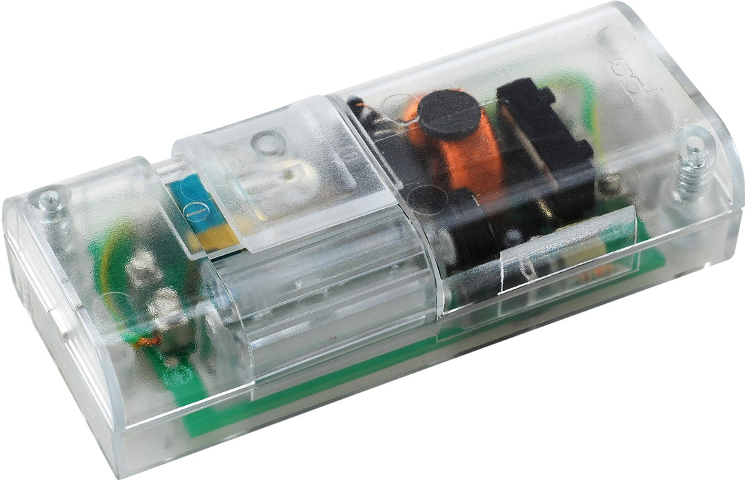 EHMANN 2100x0700 Schnurdimmer T21.07 transparent, Phasenanschnitt, 230V, 50Hz, Leistung: LED 3-35W,