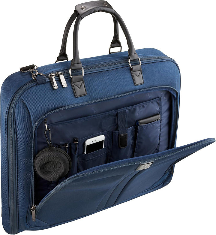 HUGH BUTLER Kleidersack Reisetasche - Anzugtasche Herren - Faltbar Anzughülle für 3 Anzüge - Faltenf
