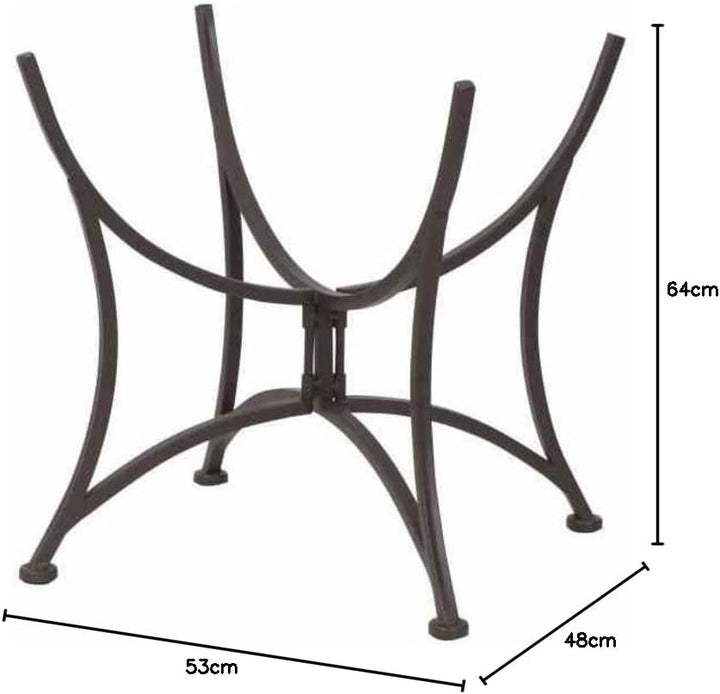Siena Garden Feuerschale Antik, 64,5x53,5x48,5cm, rostbraun, 554517