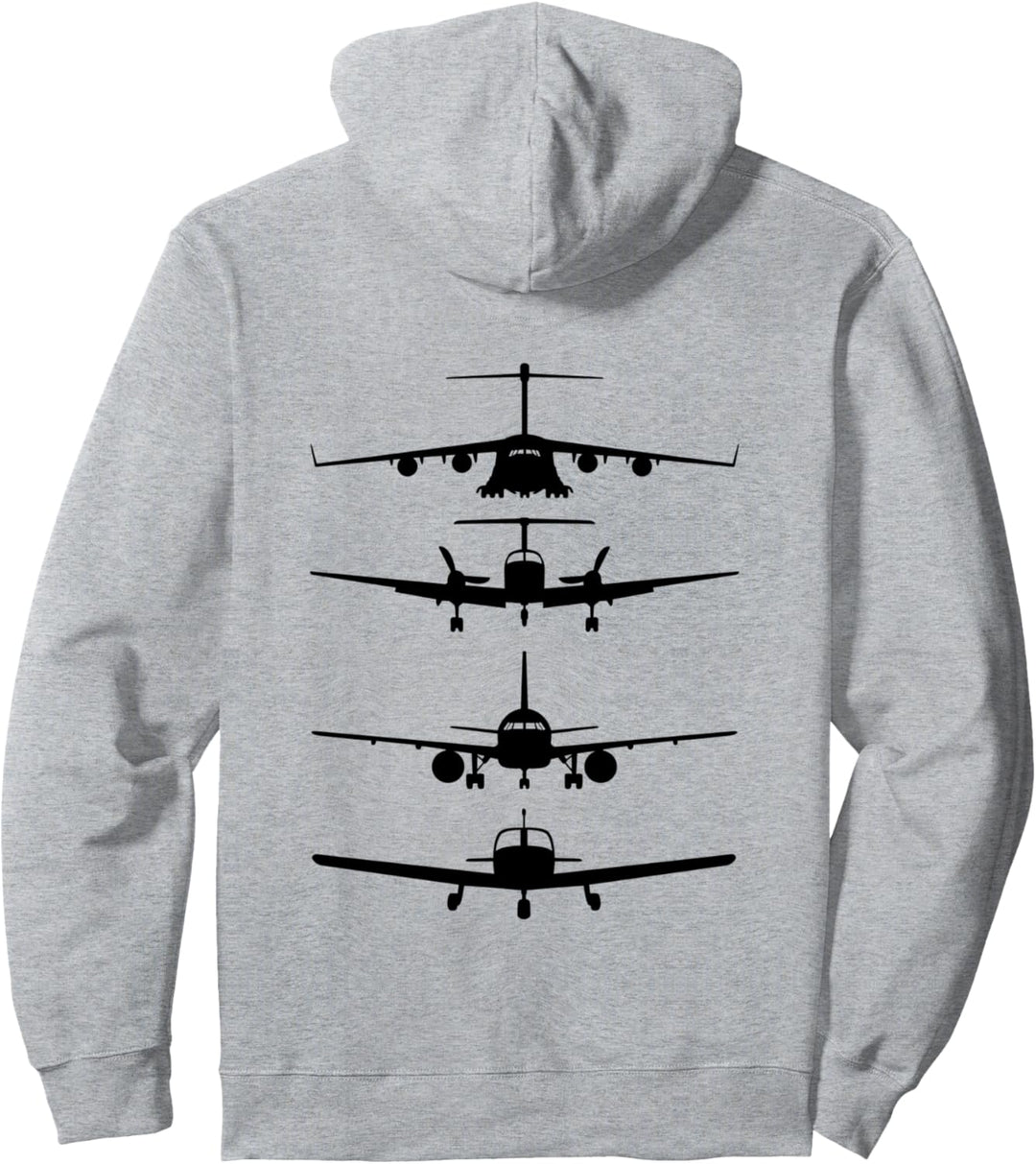 Flugzeug Enthusiast Luftfahrt Pullover Hoodie