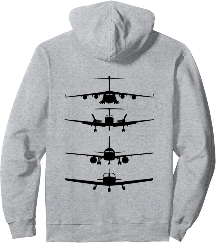 Flugzeug Enthusiast Luftfahrt Pullover Hoodie