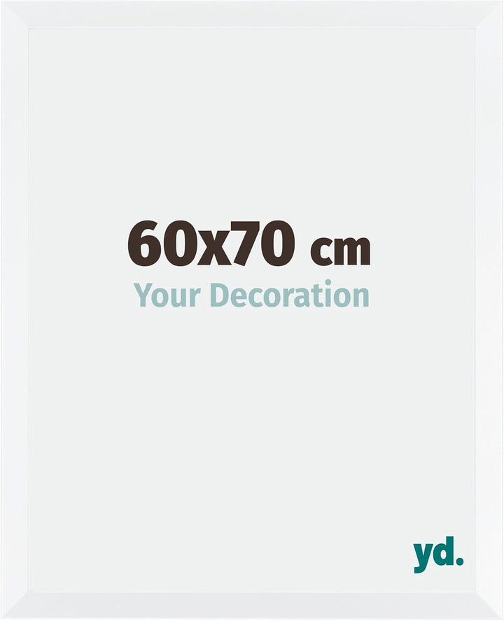 yd. Your Decoration - Bilderrahmen 60,00x70,00 cm - Bilderrahmen aus MDF mit Acrylglas - Antireflex