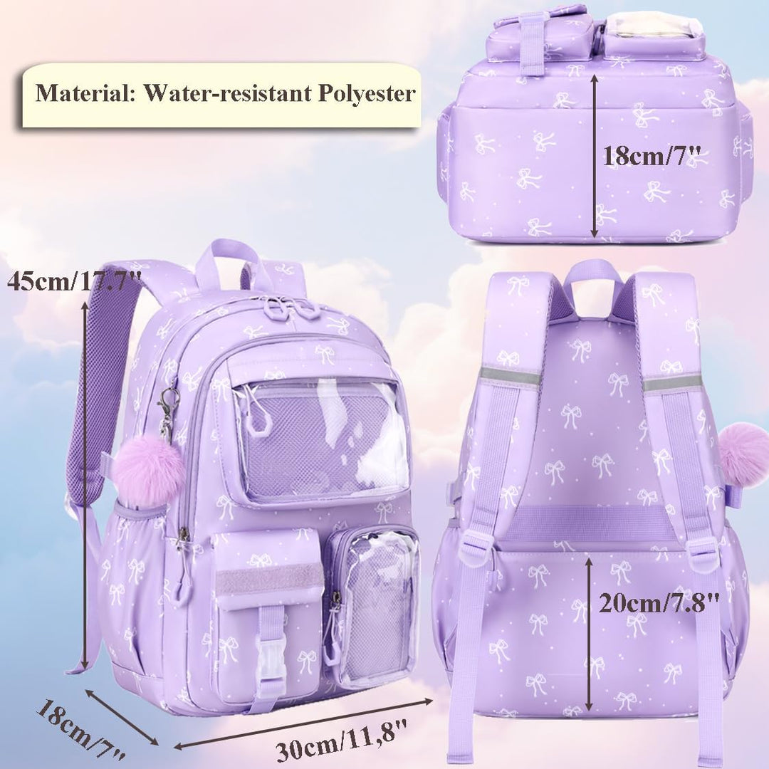 Kimwadalh Einhorn Rucksack Kinder Mädchen Kinderrucksack Mädchen Schulrucksack Mädchen Schultaschen