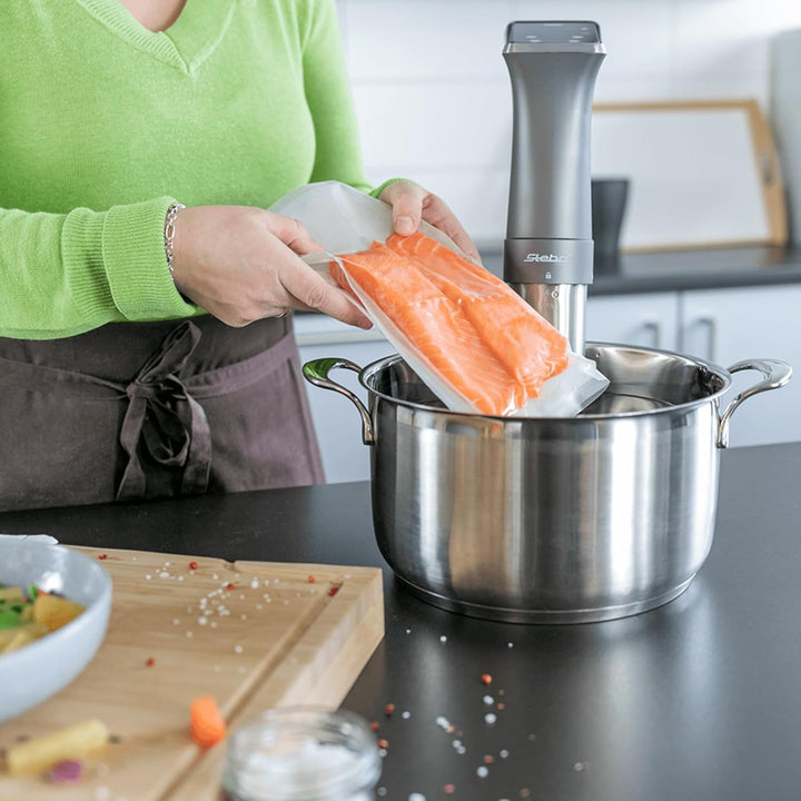 Steba SV 80 Sous Vide Garer WIFI | WIFI-Funktion f?r komfortable mobile App-Steuerung | Wasserdicht